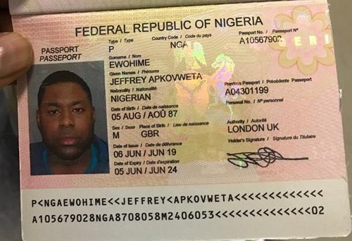 Nigeria Passport