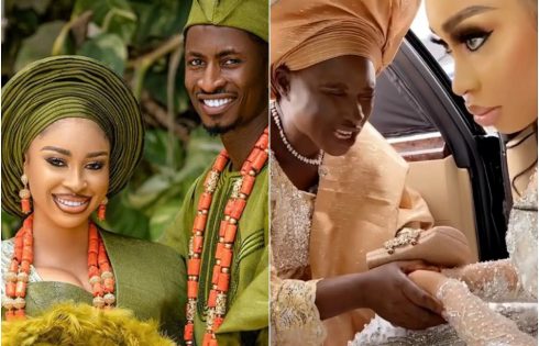 ‘Wicked and bitter soul everywhere’ -Actress, Yetunde Barnabas reacts to a viral video where she gave her mother a ‘dirty look’ on her wedding day