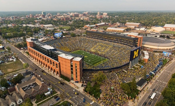 Top 20 Largest Stadiums in the United States