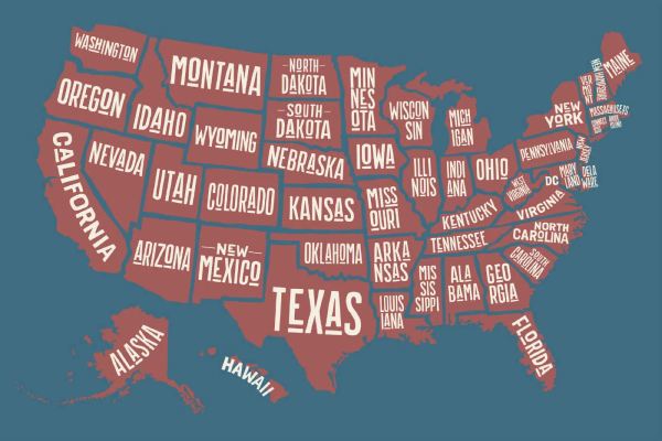 The Largest States in the United States 2024