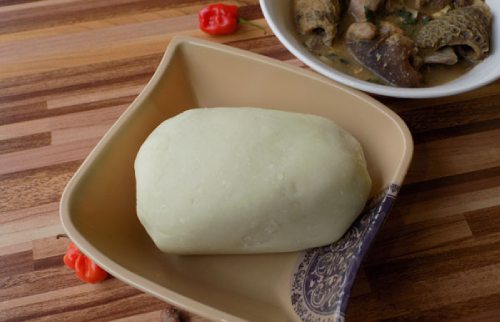 Iyan (pounded yam)